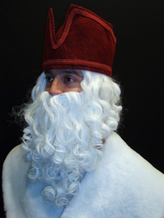  Пропоновані розміри цієї моделі костюма Карнавальний комплект-костюм Діда Мороз. . фото 6