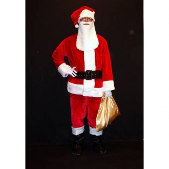  Пропоновані розміри цієї моделі костюма Карнавальний комплект-костюм Санта Клау. . фото 2