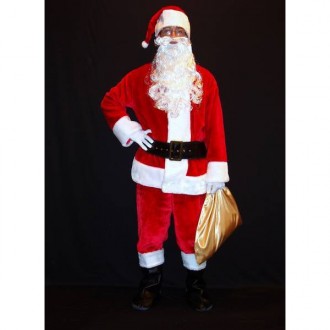  Предлагаемые размеры этой модели костюма Карнавальный комплект-костюм Санта Кла. . фото 2