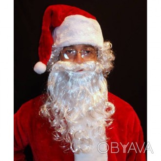  Пропоновані розміри цієї моделі костюма Карнавальний комплект-костюм Санта Клау. . фото 1