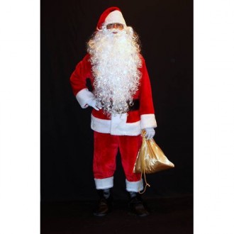  Предлагаемые размеры этой модели костюма Карнавальный комплект-костюм Санта Кла. . фото 3