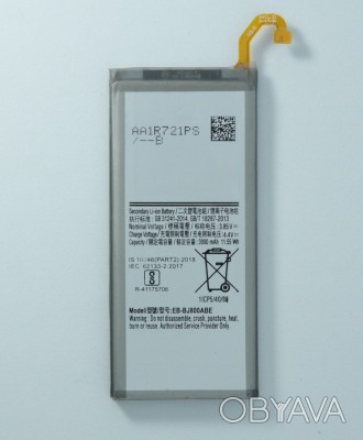 Высококачественный ионно - литиевый аккумулятор для Samsung A6 2018 A600 Samsung. . фото 1