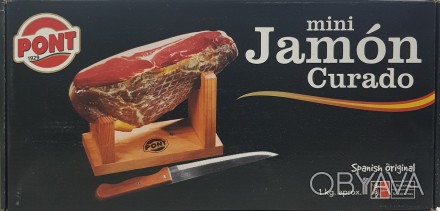 Хамон Курадо 1 кг / JAMON CURADO mini
jamon curado производят из мяса белой свин. . фото 1