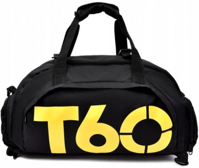 Спортивная сумка-рюкзак 2 в 1, 25L Edibazzar черный
 Описание товара:
	Один осно. . фото 4