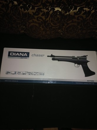 Продам новый пистолет СО2  Diana ACTION идет в фирменном чехле + барабан звоните. . фото 2