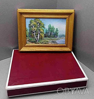 Картины, постеры, гобелены, панно Б/У Картина из натурального камня