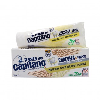 Pasta del Capitano Curcuma and Propolis — это антибактериальная зубная паста, ко. . фото 2