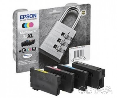 
Чернильный патрон Epson C13T35964010 оригинал, 4 цвета (EPSON 35XL) НОВЫЙ!!!
Ха. . фото 1