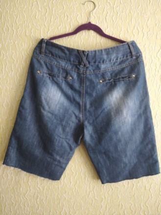 Батал, летние женские шорты, Miss Jeans .
ПОТ 45 см.
Высота посадки переда 29 . . фото 3