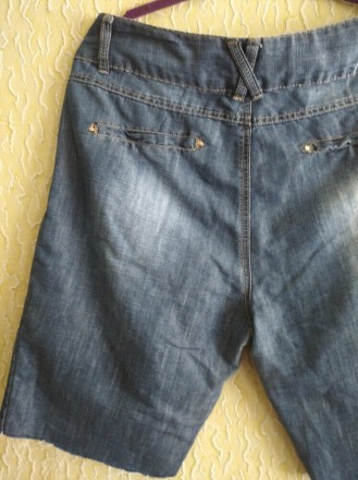 Батал, летние женские шорты, Miss Jeans .
ПОТ 45 см.
Высота посадки переда 29 . . фото 8