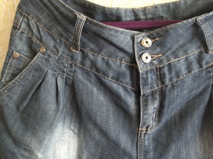 Батал, летние женские шорты, Miss Jeans .
ПОТ 45 см.
Высота посадки переда 29 . . фото 7
