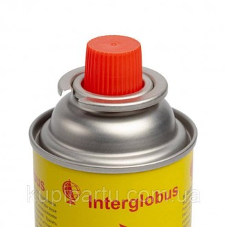 Газовий балон Interglobus призначений для портативних газових плит, спалювальних. . фото 4