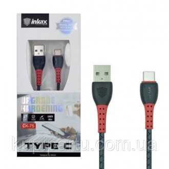 Кабель INKAX CK-75 USB Type-C - Lightning 2.1 А. Киев. фото 1 Кабель INKAX CK-75 USB Type-C - Lightning 2.1 А. Киев. фото 1