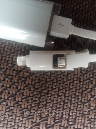 Зарядное устройство к телефону OCO C74A (5V.2.A) cable 1 м White (T-P01(W)+C-Lig. . фото 4