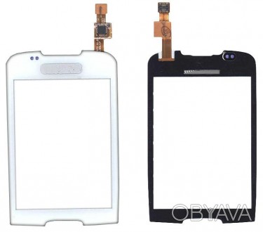 Тачскрін (Сенсорне скло) для смартфона Samsung Galaxy Mini GT-S5570 білий. . фото 1