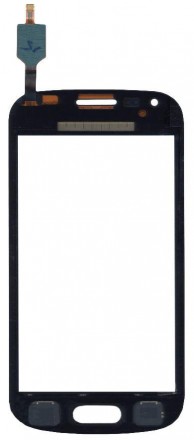 Тачскрін для смартфона Samsung Galaxy Trend Plus GT-S7580 чорний. . фото 2