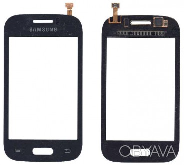 Тачскрін (Сенсорне скло) для смартфона Samsung Galaxy Young Duos GT-S6312 синій. . фото 1