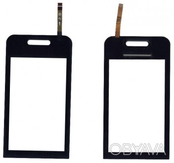 Тачскрін (Сенсорне скло) для смартфона Samsung Star GT-S5230 чорний. . фото 1