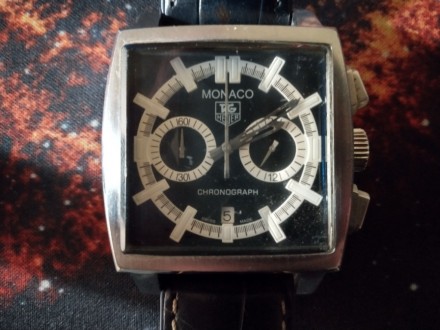 Часы TAG Heuer, линейка Monaco. Коллекцию Monaco впервые презентовали в 1969 год. . фото 5