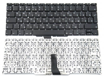 Клавиатура подходит к ноутбукам:
APPLE Macbook Air A1370, A1465 (MC505, MC506) 1. . фото 2