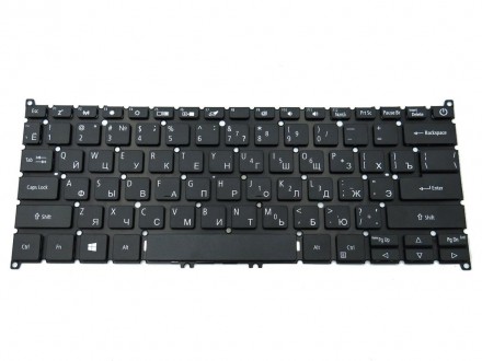Клавиатура подходит к ноутбукам:
Клавиатура для ACER swift 5 SF514-52 (RU Black). . фото 4