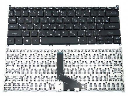 Клавиатура подходит к ноутбукам:
Клавиатура для ACER swift 5 SF514-52 (RU Black). . фото 2
