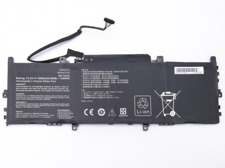 Совместимые модели ноутбуков: 
Asus ZenBook 13 UX331 UX331U UX331UA UX331UN UX33. . фото 3