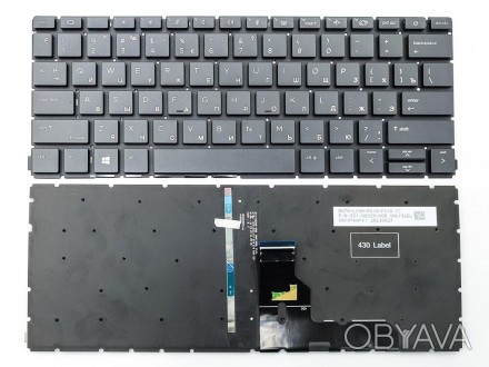 Совместимые модели ноутбуков: 
HP ProBook 430 G8, 435 G
Клавиатура для ноутбука . . фото 1