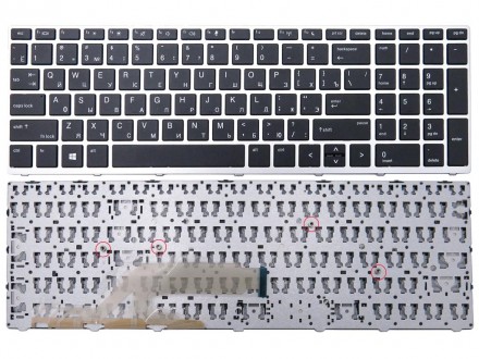 Совместимые модели ноутбуков: 
HP ProBook 450 G5, 455 G5, 470 G5 
Клавиатура для. . фото 2