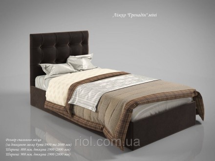 
Бесплатная доставка по всей Украине
Современная кровать Гренадин мини с мягким . . фото 3