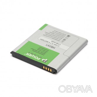Аккумулятор PowerPlant Huawei Ascend Y511D (HB5V1) 1730mAh - компактный, стабиль. . фото 1