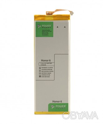 Аккумулятор PowerPlant Huawei Honor 6 (HB4242B4EBW) 3100mAh - компактный, стабил. . фото 1