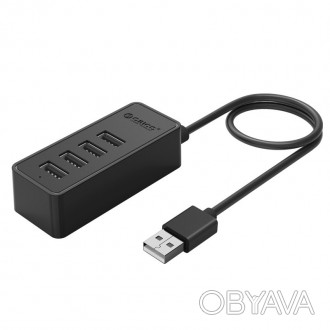 Мощный USB 2.0 концентратор на 4 порта 
Стильный и компактный ORICO W5P-U2 имеет. . фото 1