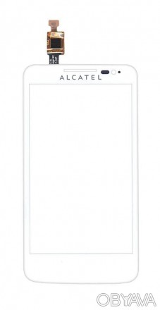 Тачскрін (Сенсорне скло) для смартфона Alcatel One Touch M'Pop 5020D біле. . фото 1