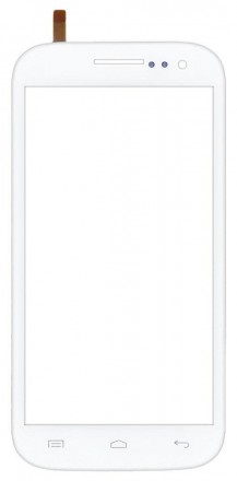 Тачскрін (Сенсорне скло) для смартфона Fly IQ451 Vista білий. . фото 3