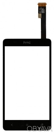 Тачскрін (Сенсорне скло) для смартфона HTC One SU T528w чорний. . фото 1