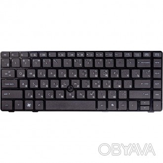 Клавиатура для ноутбука HP Elitebook 8460P, ProBook 6460b черный, черный фрейм
О. . фото 1