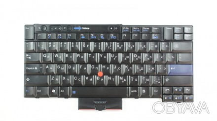 Клавиатура для ноутбука LENOVO (T410, T420, T510, T520, X220, W510) rus, black. . фото 1
