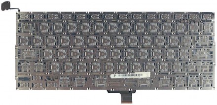 Клавіатура для ноутбука Apple MacBook Pro (A1278) Black, (No Frame), RU (горизон. . фото 3