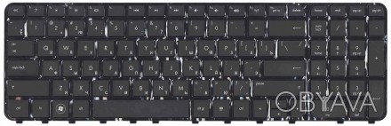 Клавіатура для ноутбука HP Pavilion (M6-1000), Black (Black Frame) RU Совместимо. . фото 1