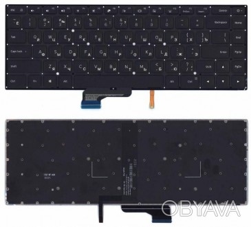 Клавиатура для ноутбука Xiaomi Mi Pro 15.6 Black с подсветкой (Light), (No Frame. . фото 1