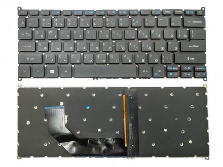Клавиатура подходит к ноутбукам:
Acer SF314-41 SF314-52G SF314-53G SF314-55G SF3. . фото 2