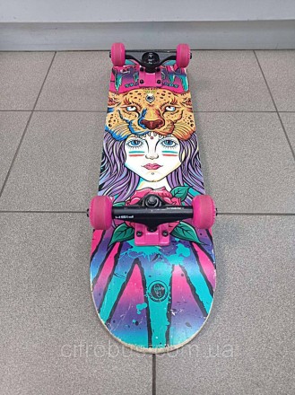 Скейтборд дерев'яний з малюнком 31" "Fish Skateboard", Girl
Це чудова дошка прем. . фото 4
