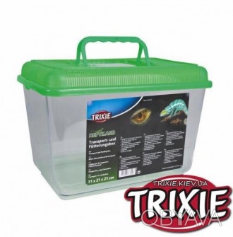 Переноска для рептилий Trixie, 24х17х16 смПреимущества- для перевозки, разведени. . фото 1