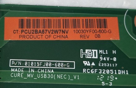 Модуль USB, аудіо з ноутбука HP ProBook 6560b 6570b 10030YF00-600-G 01015FJ00-60. . фото 4