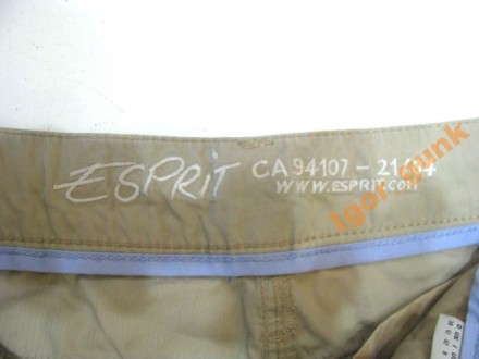 Бриджи ESPRIT Размер: 12 Состав: 100% cotton Замеры: пояс - 43 см, шаговый шов -. . фото 3