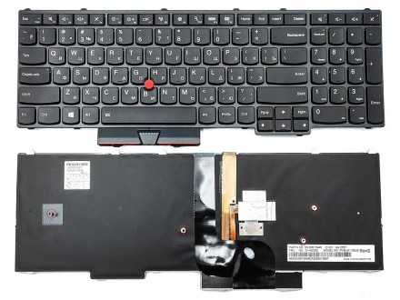 Совместимые модели ноутбуков: 
Lenovo Thinkpad P50, P51, P70, P71
Клавиатура для. . фото 2
