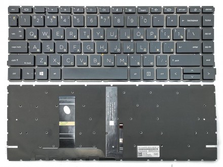 Совместимые модели ноутбуков: 
HP ProBook 440 G8 445 G8
Клавиатура для ноутбука . . фото 2