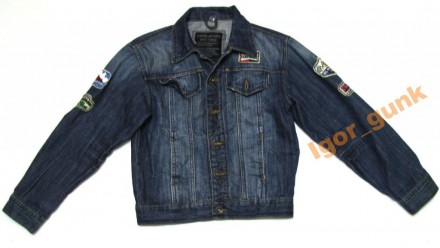 Куртка джинсовая CARS JEANS, Размер: 10 Состав: 100% cotton Замеры: плечи - 39 с. . фото 2