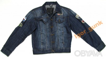 Куртка джинсовая CARS JEANS, Размер: 10 Состав: 100% cotton Замеры: плечи - 39 с. . фото 1